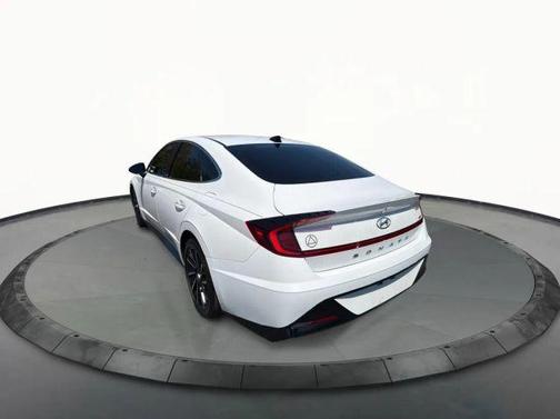 White 2020 Hyundai SONATA SEL Plus