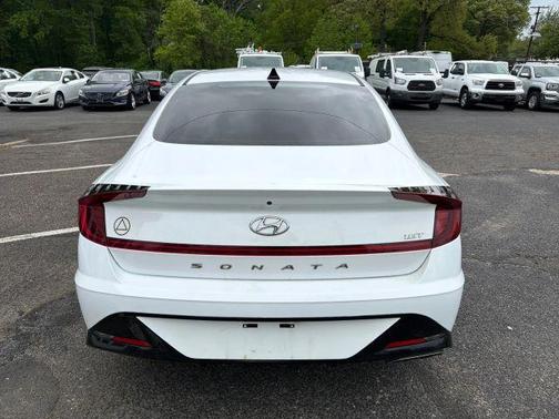 White 2020 Hyundai SONATA SEL Plus