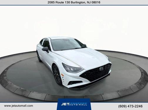 White 2020 Hyundai SONATA SEL Plus
