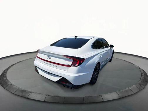 White 2020 Hyundai SONATA SEL Plus