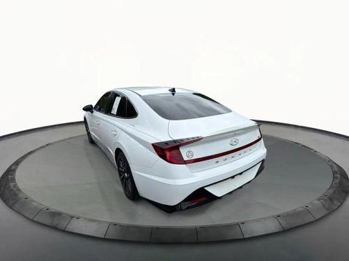 White 2020 Hyundai SONATA SEL Plus