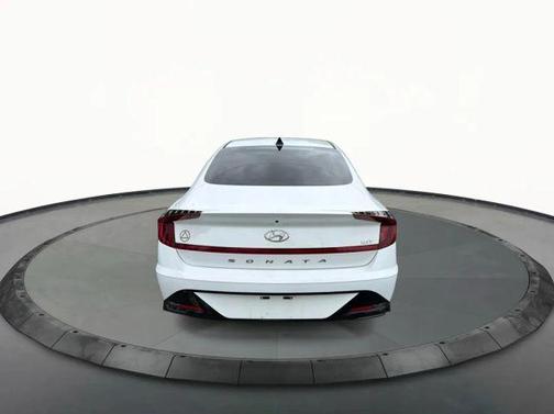 White 2020 Hyundai SONATA SEL Plus