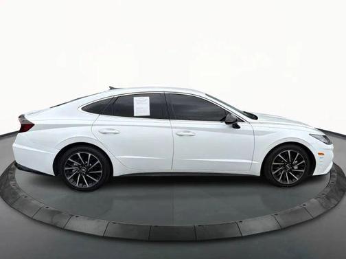 White 2020 Hyundai SONATA SEL Plus