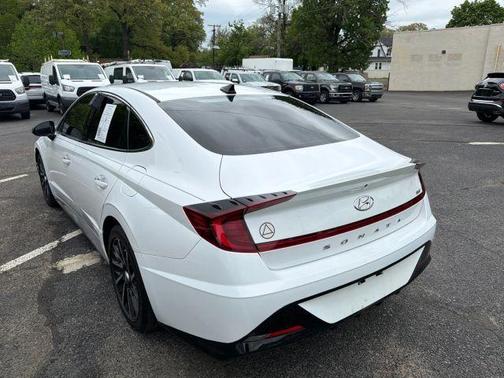 White 2020 Hyundai SONATA SEL Plus
