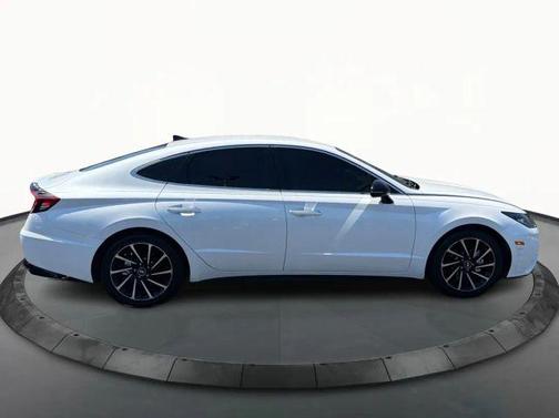 White 2020 Hyundai SONATA SEL Plus