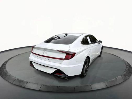 White 2020 Hyundai SONATA SEL Plus