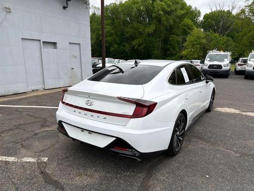 White 2020 Hyundai SONATA SEL Plus