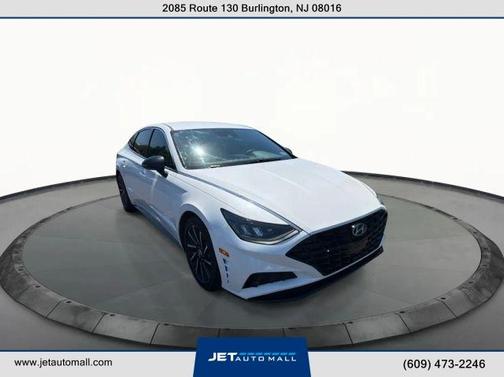 White 2020 Hyundai SONATA SEL Plus