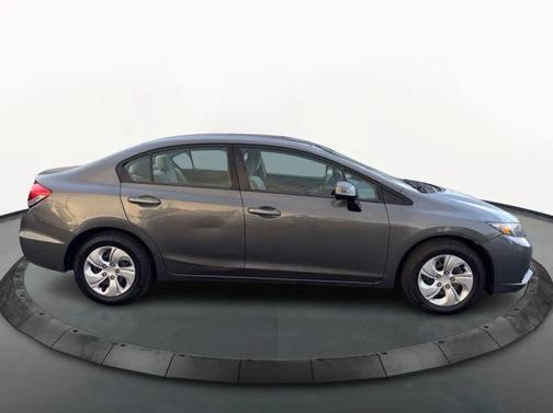 Gray 2013 Honda Civic LX