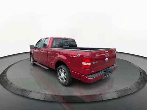 Red 2008 Ford F-150 XL SuperCab