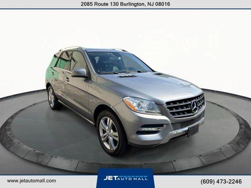 Gray 2012 Mercedes-Benz M-Class ML 350 4MATIC