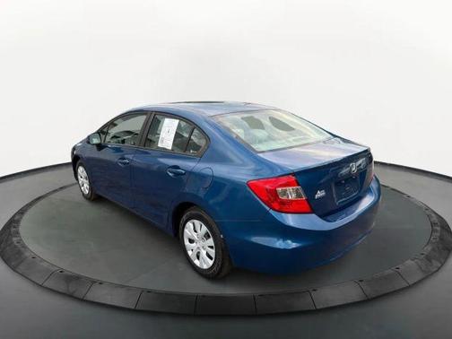 Blue 2012 Honda Civic LX