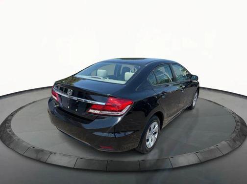 Black 2013 Honda Civic LX