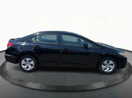 Black 2013 Honda Civic LX