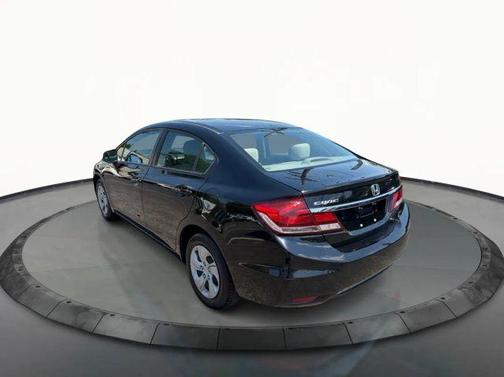Black 2013 Honda Civic LX