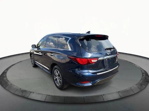 Hermosa Blue 2017 INFINITI QX60 Base