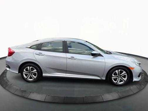 Silver 2017 Honda Civic LX