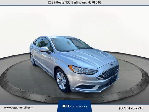 Silver 2018 Ford Fusion Hybrid S
