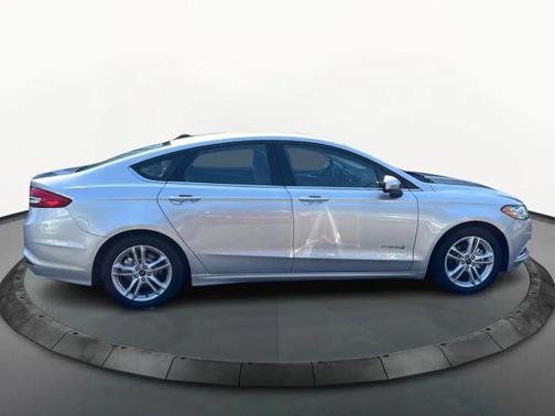 Silver 2018 Ford Fusion Hybrid S