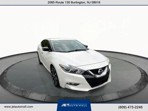 Pearl White 2016 Nissan Maxima 3.5 SR
