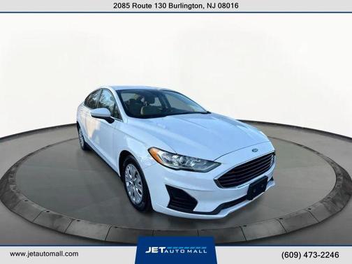 White 2020 Ford Fusion S