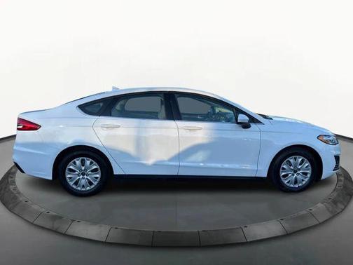 White 2020 Ford Fusion S