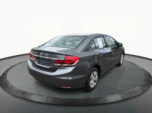 Gray 2013 Honda Civic LX