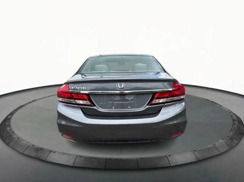 Gray 2013 Honda Civic LX