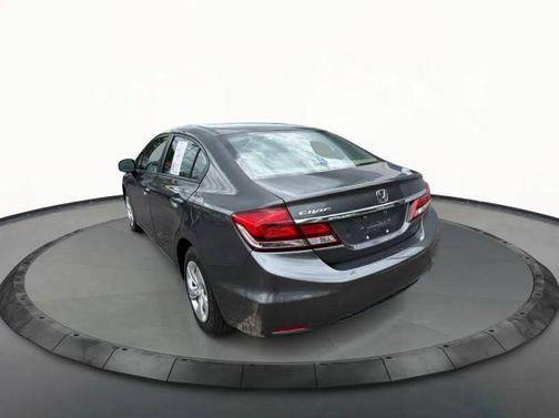 Gray 2013 Honda Civic LX