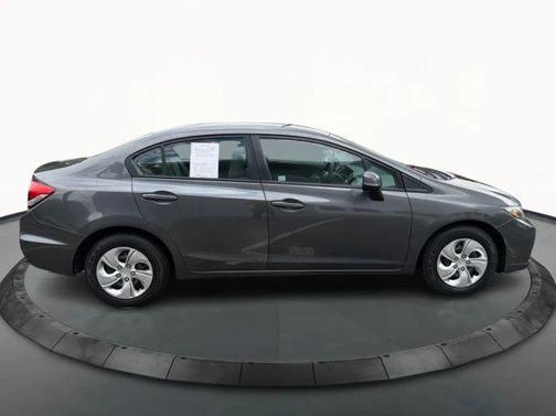 Gray 2013 Honda Civic LX
