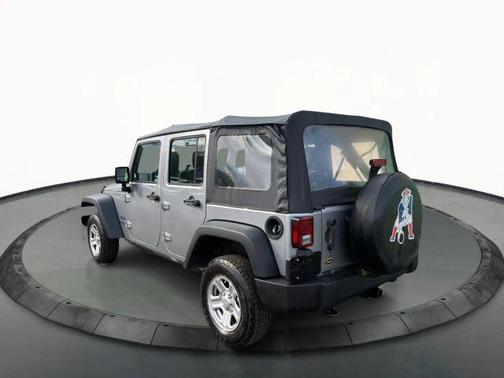 Silver 2015 Jeep Wrangler Unlimited Sport
