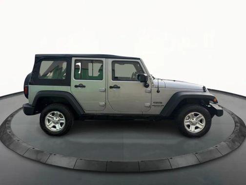 Silver 2015 Jeep Wrangler Unlimited Sport