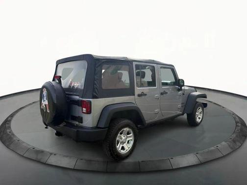 Silver 2015 Jeep Wrangler Unlimited Sport