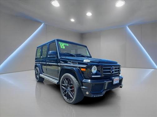 Black 040 2015 Mercedes-Benz G-Class G 550