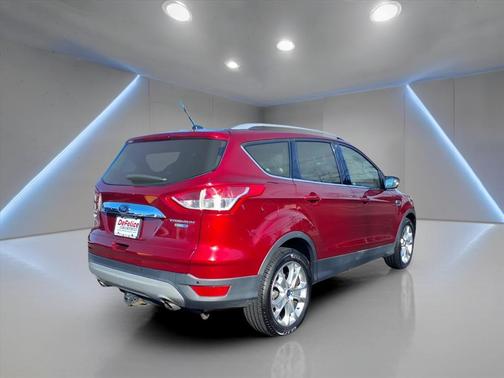 Dk Red 2014 Ford Escape Titanium