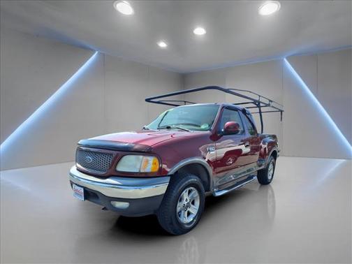 Maroon 2003 Ford F-150 SuperCab