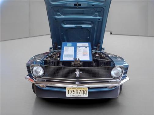 Blue 1970 Ford Mustang Base