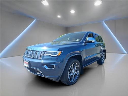 Blue 2021 Jeep Grand Cherokee Overland