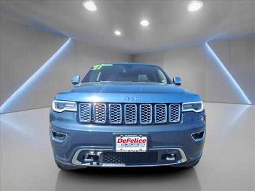 Blue 2021 Jeep Grand Cherokee Overland