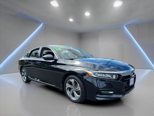 Black 2018 Honda Accord EX-L