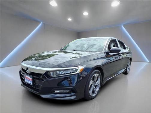 Black 2018 Honda Accord EX-L
