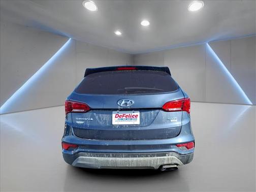 Blue 2018 Hyundai Santa Fe Sport 2.4L