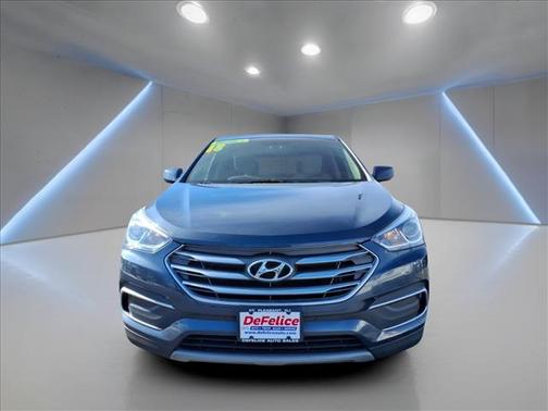 Blue 2018 Hyundai Santa Fe Sport 2.4L