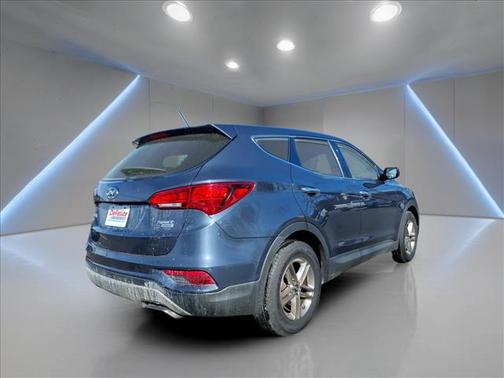 Blue 2018 Hyundai Santa Fe Sport 2.4L