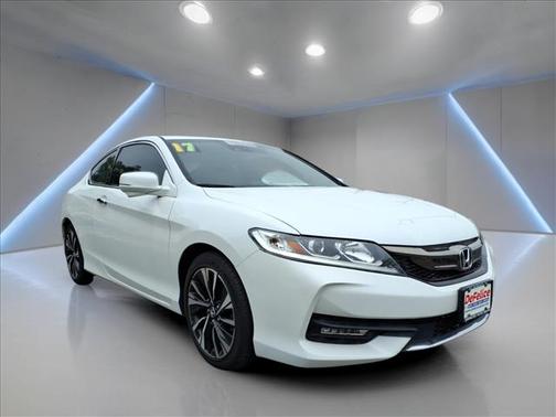 White 2017 Honda Accord EX-L w/Navigation & Honda Sensing