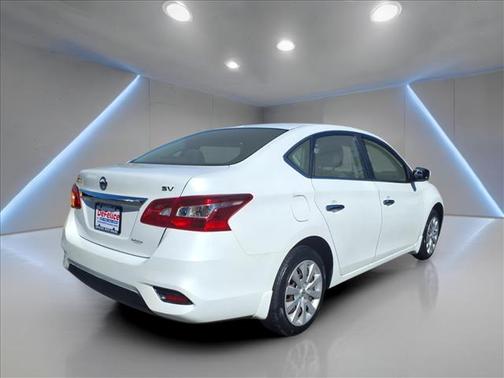 White 2017 Nissan Sentra SV