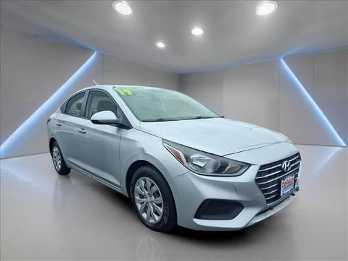 Gray 2019 Hyundai Accent SE