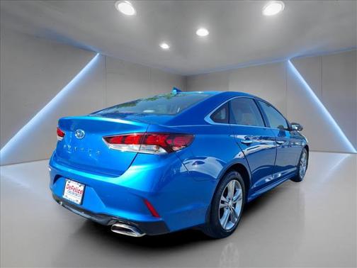 Blue 2018 Hyundai SONATA SEL
