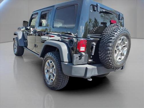 Black 2017 Jeep Wrangler Unlimited Rubicon