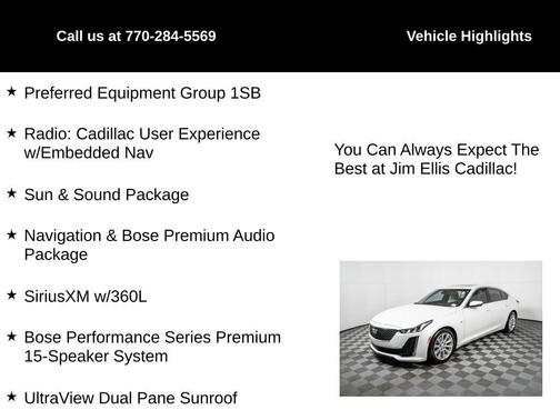 2022 Cadillac CT5 Luxury RWD